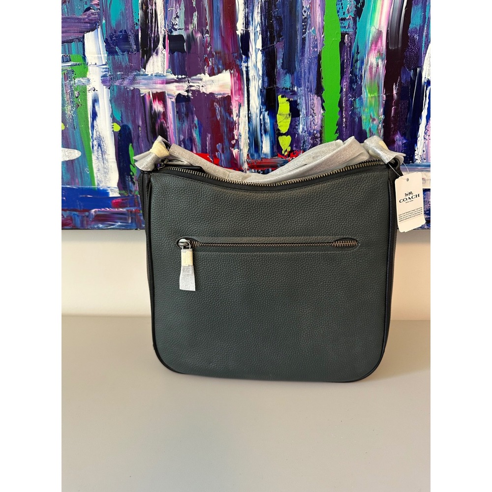 NWT Coach Chaise Crossbody Bag In Colorblock Green - Picture 7 of 12